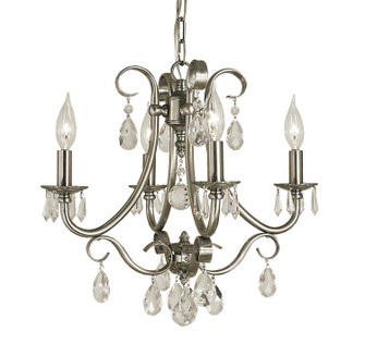 Liebestraum Four Light Chandelier in Mahogany Bronze (8|2994 MB)