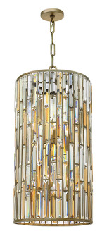 Gemma LED Chandelier in Silver Leaf (138|FR33736SLF)