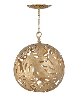 Botanica LED Chandelier in Burnished Gold (138|FR35108BNG)