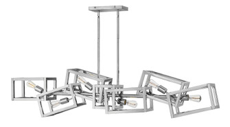 Ensemble LED Linear Chandelier in Polished Nickel (138|FR42446PNI)