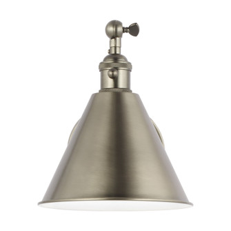 Salem One Light Wall Sconce in Antique Brushed Nickel (454|4198101-965)