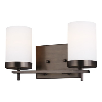 Zire Two Light Wall / Bath in Brushed Oil Rubbed Bronze (454|4490302EN3-778)