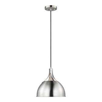 Rockland One Light Pendant in Brushed Nickel (454|6524201EN3-962)
