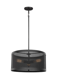 Gereon Three Light Pendant in Black (454|6528503-12)