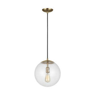 Leo - Hanging Globe One Light Pendant in Satin Brass (454|6701801-848)