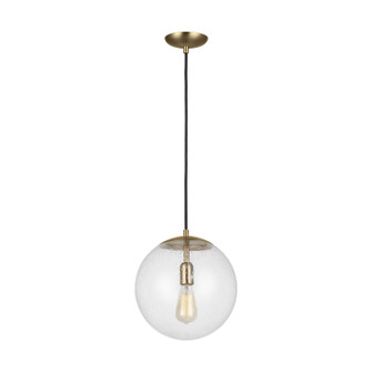 Leo - Hanging Globe One Light Pendant in Satin Brass (454|6701801-848)