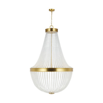 Summerhill 12 Light Chandelier in Burnished Brass (454|CC14912BBS)