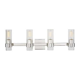 Geneva Four Light Vanity in Polished Nickel (454|CV1024PN) Geneva Four Light Vanity in Polished Nickel (454|CV1024PN)