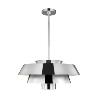 Brisbin One Light Pendant in Polished Nickel (454|EP1081PN)