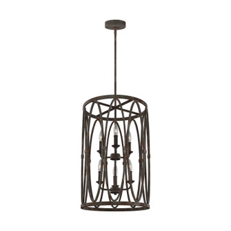Patrice Six Light Hanging Shade in Deep Abyss (454|F3223/6DA)