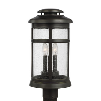 Newport Three Light Outdoor Post Lantern in Antique Bronze (454|OL14307ANBZ)