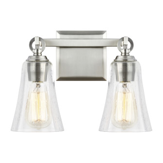 Monterro Two Light Vanity in Satin Nickel (454|VS24702SN)