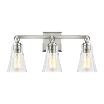 Monterro Three Light Vanity in Satin Nickel (454|VS24703SN)