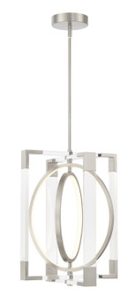 Double Take LED Pendant in Brushed Nickel (42|P2265-084-L)
