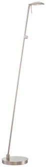 George's Reading Room LED Floor Lamp in Brushed Nickel (42|P4324-084)