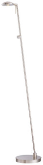 George'S Reading Room LED Floor Lamp in Brushed Nickel (42|P4334-084)