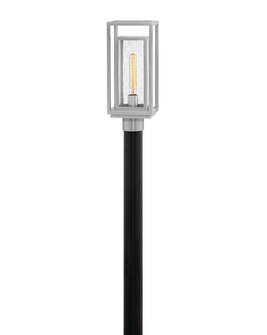 Republic LED Post Top or Pier Mount Lantern in Satin Nickel (13|1001SI) Republic LED Post Top or Pier Mount Lantern in Satin Nickel (13|1001SI)