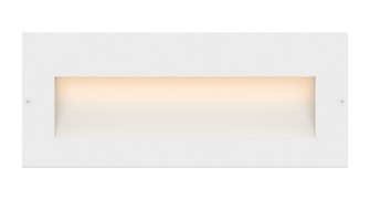 Taper LED Step Light in Satin White (13|1565SW)