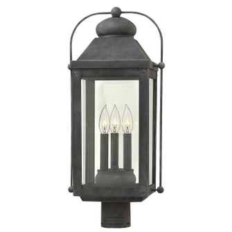 Anchorage LED Post Top or Pier Mount Lantern in Aged Zinc (13|1851DZ-LL)