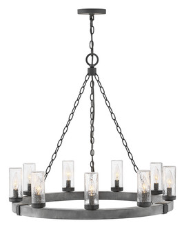 Sawyer LED Chandelier in Aged Zinc (13|29208DZ-LV)