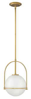 Somerset LED Pendant in Heritage Brass (13|3407HB)
