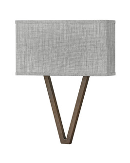 Vector Heathered Gray LED Wall Sconce in Walnut (13|41503WL)
