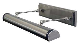 Steamer Four Light Picture Light in Satin Nickel with Black (30|DST30-SNBLK)