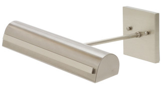 Traditional Picture Lights LED Picture Light in Satin Nickel With Polished Nickel Accents (30|DTSLEDZ14-SN/PN)