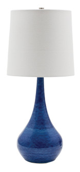 Scatchard One Light Table Lamp in Blue Gloss (30|GS180-BG)