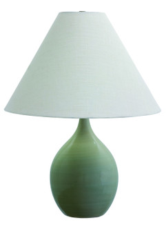 Scatchard One Light Table Lamp in Celadon (30|GS300-CG)