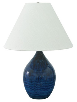 Scatchard One Light Table Lamp in Midnight Blue (30|GS400-MID)