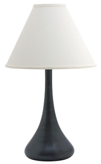 Scatchard One Light Table Lamp in Black Matte (30|GS801-BM)
