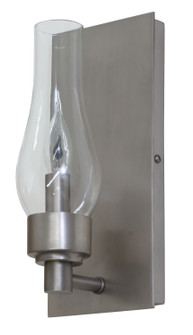 Lake Shore One Light Wall Sconce in Satin Pewter (30|LS201-SP)