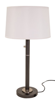 Rupert Three Light Table Lamp in Black With Satin Nickel (30|RU750-GT)