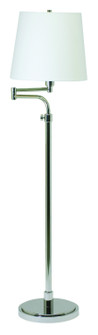 Townhouse One Light Floor Lamp in Polished Nickel (30|TH700-PN)