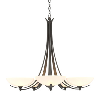 Aegis Five Light Chandelier in Natural Iron (39|101261-SKT-20-GG0123)