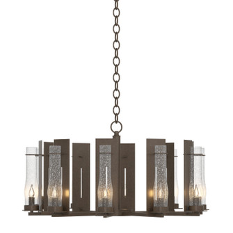 New Town Ten Light Chandelier in Bronze (39|103290-SKT-05-II0184)