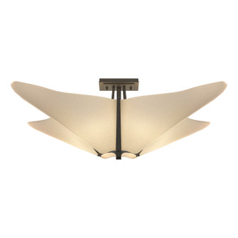 Kirigami Four Light Semi-Flush Mount in Natural Iron (39|123305-SKT-20-SH1995)