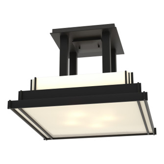 Steppe Four Light Semi-Flush Mount in Black (39|123715-SKT-10-CC0416)