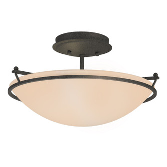 Simple Lines Plain Small Semi-Flush in Natural Iron (39|124302-SKT-20-SS0047)