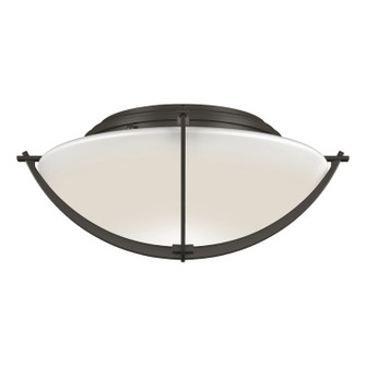 Compass Two Light Semi-Flush Mount in Dark Smoke (39|124550-SKT-07-GG0098)
