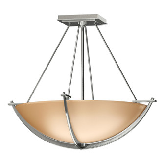 Compass Compass Small Semi-Flush in Sterling (39|124555-SKT-85-SS0020)