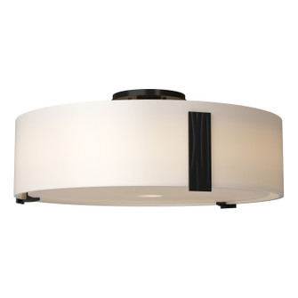 Impressions Three Light Semi-Flush Mount in Black (39|126751-SKT-10-GG0216)