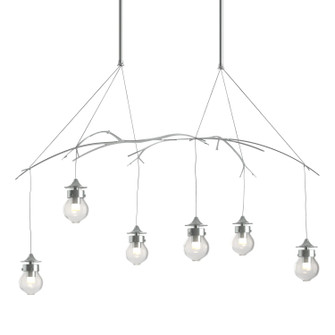 Kiwi Six Light Pendant in Vintage Platinum (39|136560-SKT-SHRT-82-ZM0565)