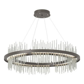 Gossamer Gossamer Circular LED Pendant in Dark Smoke (39|139656-LED-STND-07-82)