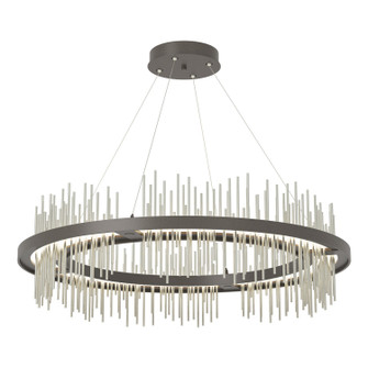 Gossamer Gossamer Circular LED Pendant in Dark Smoke (39|139656-LED-STND-07-85)