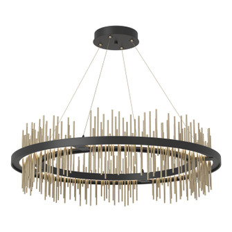 Gossamer Gossamer Circular LED Pendant in Black (39|139656-LED-STND-10-84)