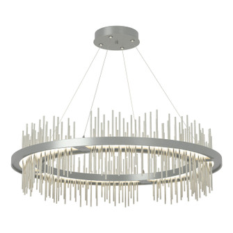 Gossamer Gossamer Circular LED Pendant in Vintage Platinum (39|139656-LED-STND-82-85)