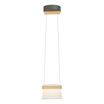 Cowbell LED Mini Pendant in Natural Iron (39|151060-LED-STND-20-WD-YE0560)