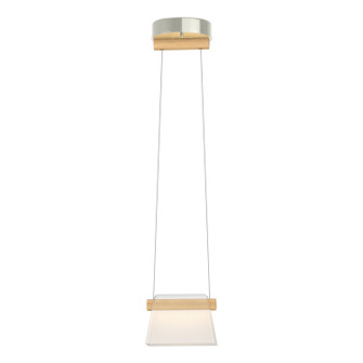 Cowbell Cowbell LED Mini Pendant in Sterling (39|151060-LED-STND-85-WD-YE0560)